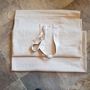 IKEA Lenda Curtain Panels 55x90 Taupe/Beige Color